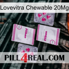 Lovevitra Chewable 20Mg 33